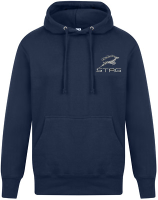 Triumph Hirsch Hoodie Überkopf bestickt personalisiert S-3XL UK Lagerbestand kostenloser Versand