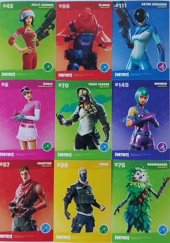 2020 Panini FORTNITE Series 2 Base Inserts Singles (#6 - #145) Pick Your Card(s)