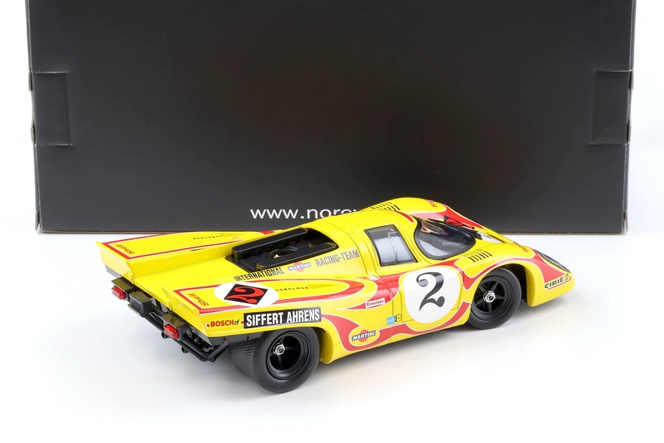 1:18 Norev Porsche 917K Team AAW Martini #2 Siffert/ Ahrens 9h Kyalami 1970 - Bild 3 von 4