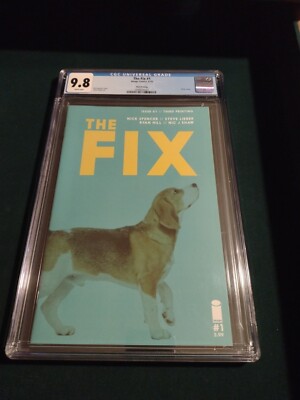 The Fix #1 CGC Universal Grade 9.8 NM/MT White pages third print photo cover