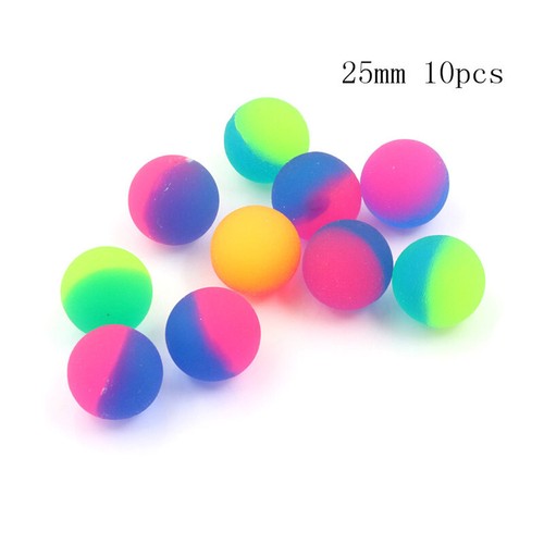 1/10 pcs Moonlight High Bounce Ball Elastic Balls Bouncing Ball Outdoor Toy H TS - Picture 9 of 15