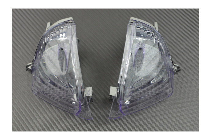 Clignotants arrière LED pour Suzuki GSX-R 750 WVCF 2006-2007 transparents
