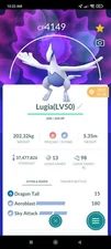 Pokemon Lugia LV50 Unlock 3moves Aeroblast PVP -TRADE- Pls Read Item Description
