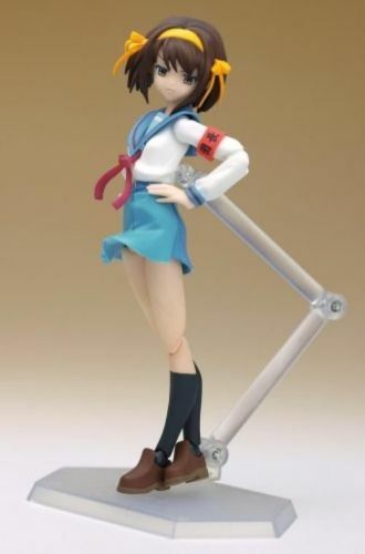figma 002 The Melancholy of Haruhi Suzumiya Haruhi School Uniform ver. Figure - Picture 7 of 7