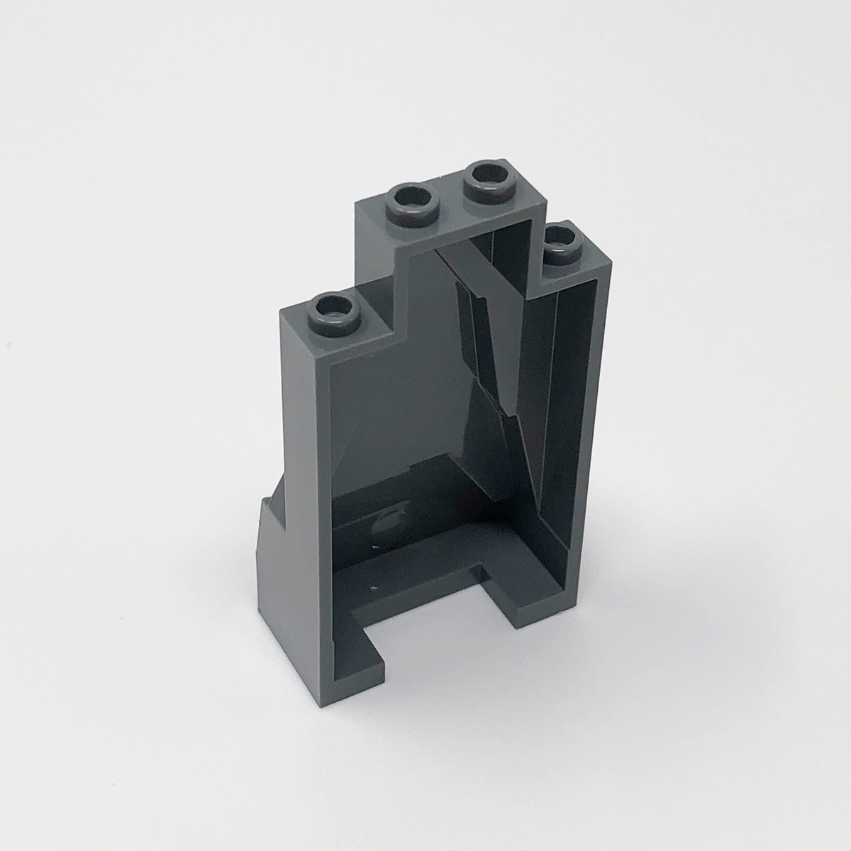 47847 LEGO Parts Brick Modified Rock Panel 2x4x6 DARK BLUISH GRAY