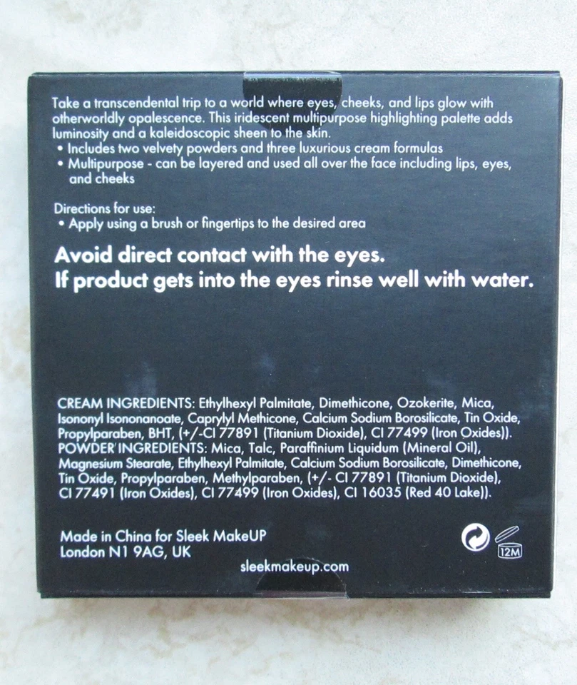 € 13,90 / 1 STÜCK SLEEK MAKE UP DISTORTED DREAMS HIGHLIGHTING PALETTE 6 g NEU - Bild 3 von 3