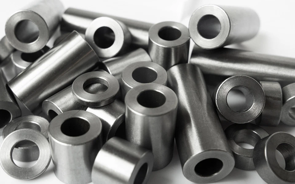 Nova bucha espaçadora de aço suave 1/2" OD x 5/16" ID--Adequado para parafusos M8 ou 5/16" - Imagem 4 de 4