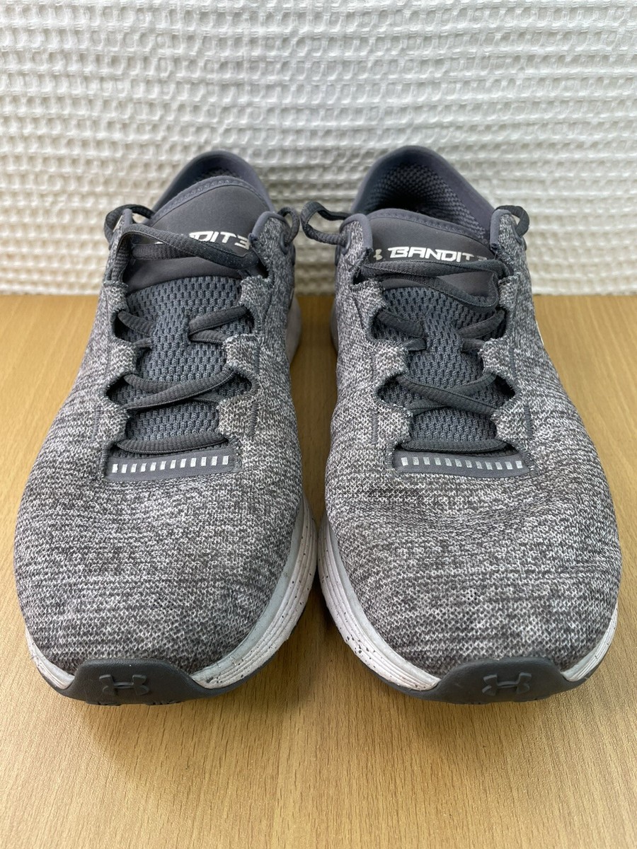 Under Armour Charged Bandit Gray Running 1295725-002 Men's Size