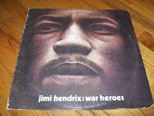 JIMI HENDRIX - WAR HEROES - JACKET ONLY; NO LP/RECORD IS INCLUDED - VERY GOOD
