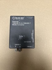 BLACK BOX 724-746-5500 10BASE-FL to 10BASE-T/...