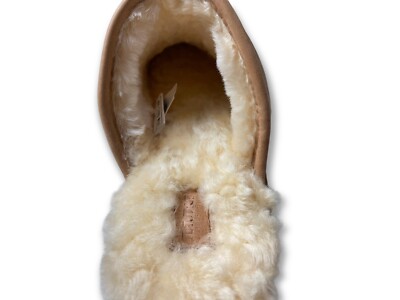 Australia Luxe Mens Leather Grade A Shearling Closed Mule 