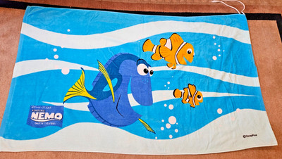 Disney Finding Nemo Beach/Pool Towel/ Duffel Bag 60''x36'' 2003 Disney/Pixar