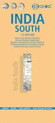 India South 1 : 3 000 000 (Land-)Karte Borch Maps 2 S. Deutsch 2024 Borch GmbH