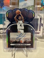 2023 Lonnie Walker Panini Purple Crown Royale Basketball DieCut Auto /75 #CA-LWK