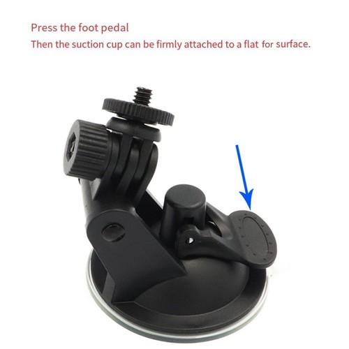 Flexible Camera Suction Cup Mount with 180 Degree Rotation for Various Heights - Photo 2/9