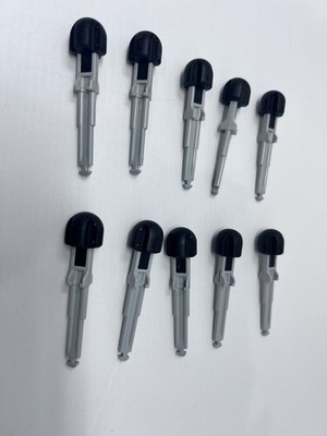 LEGO 46537 Parts Stone Grey Arrow with Rubber Tip Weapons Ninjago Lot Of 10