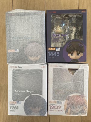 NENDOROID Asuka & Shinji & Kaworu×2 Nendoroid Asuka Shinji Kaworu 2 | eBay
