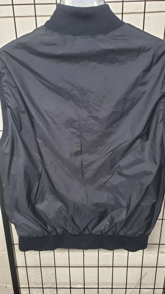 Chaleco Chaleco Ermenegildo Zegna Reversible Lana Cachemira Nylon Para Hombres L Cremallera Completa Foto 2 de 4