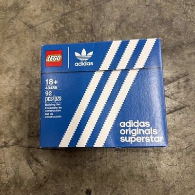 NEW LEGO adidas Sneaker Originals Superstar 40486 Rare Promo Minifigure boom box