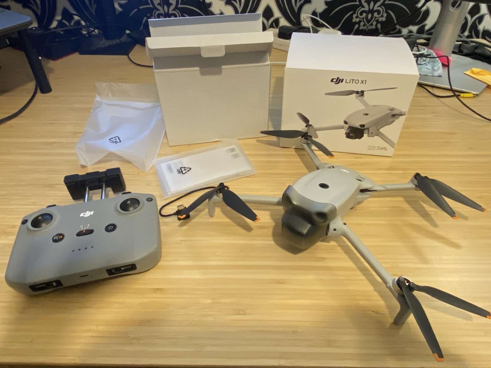 DJI Lito X1 Drone with RC-N3 Controller. Bought from Regent Street Store