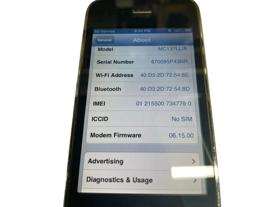 Base de altavoces Altec Lansing iMT620 con paquete Apple iPhone 3GS 32 GB negro (A1303) Foto 3 de 4