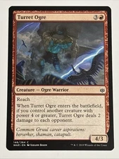 MTG War of the Spark Turret Ogre 148/264 NM
