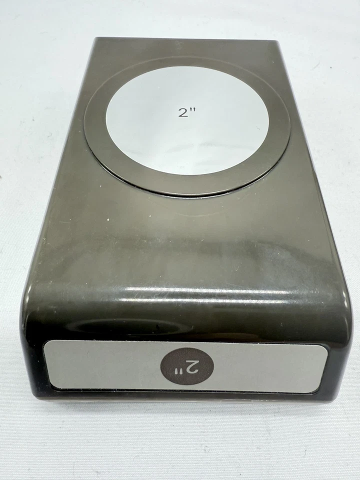 Лот из 5 Stampin' Up! Круглые бумажные перфораторы с плоским замком 3 гладкие 2 зубчатые - Изображение 3 из 4