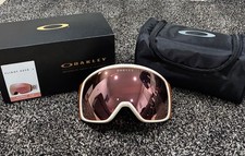 NEW Oakley Flight Tracker Snow Goggles Rose Gold Snowboard Ski Unisex