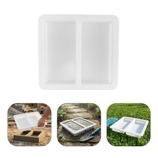  Brick Molds for Concrete: Paving Tile Mold - Rectangle Cement Form Brick Maker