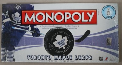 Monopoly Toronto Maple Leafs NHL Rare Collectors Edition Board Game SEALED NEW!!