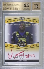 2013 Leaf US Army All-American Bowl Red Ink 4/10 Laremy Tunsil BGS 9.5 Auto 1da