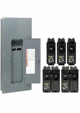 Homeline 150 Amp 30-Space 60-Circuit Indoor Main Breaker Plug-On Neutral Load -