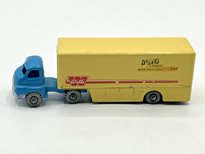 Lesney Matchbox Major Pack No 2 Bedford Walls Ice Cream Truck unboxed + FREE P&P