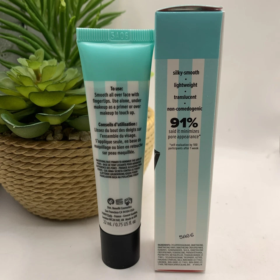 Benefit The POREfessional Pore Minimizing Primer .75 oz./22ml. New with box - Image 3 of 3