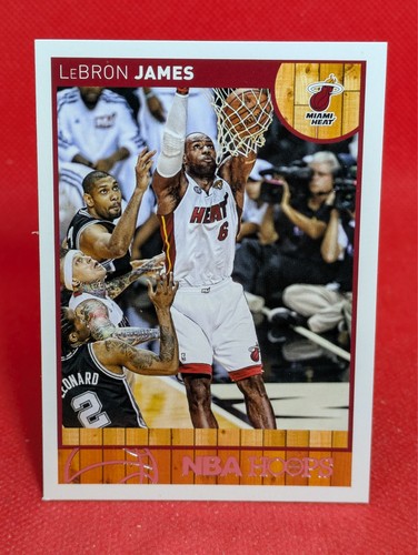LeBron James #62 2013 Panini Hoops card