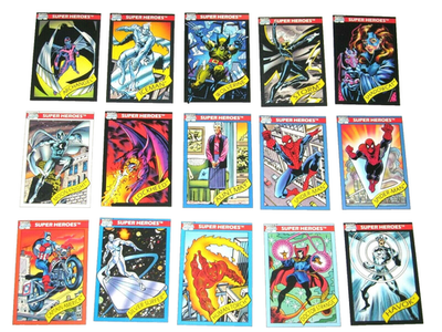 1990 MARVEL UNIVERSE SERIES 1 COMPLETE 162 CARD SET NM STAN LEE