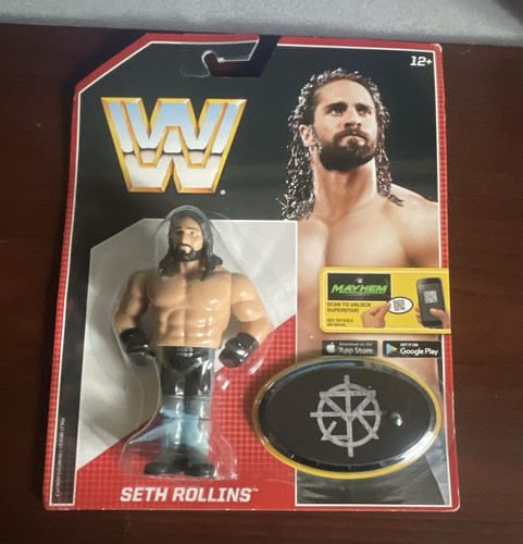 2017 WWE Mattel Retro Series 3 Seth Rollins...
