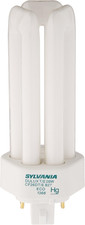 Sylvania 20767 Compact Fluorescent 4 Pin Triple Tube 2700K, 26-Watt