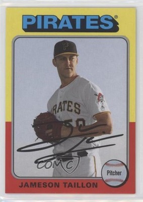2019 Topps Archives 1975 Design Silver /99 Jameson Taillon #185 4o6