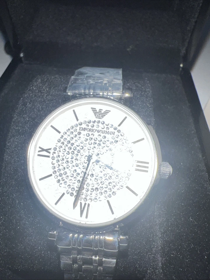 Reloj Emporio Armani nuevo en caja para mujer de acero inoxidable AR1925 nuevo Foto 2 de 4