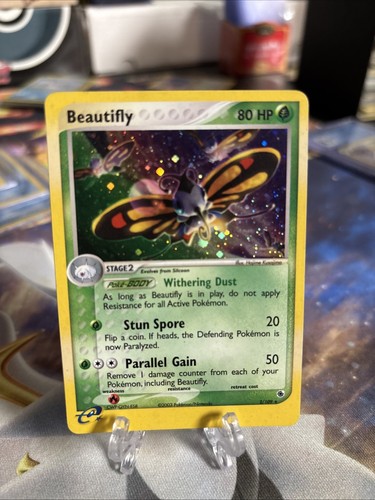 Pokemon TCG | Beautifly 2/109 Holo Rare NM/LP | EX Ruby & Sapphire - 第 1/6 張圖片
