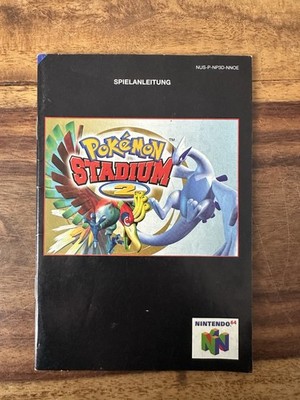 Pokémon Stadium 2 | N64 Nintendo Anleitung