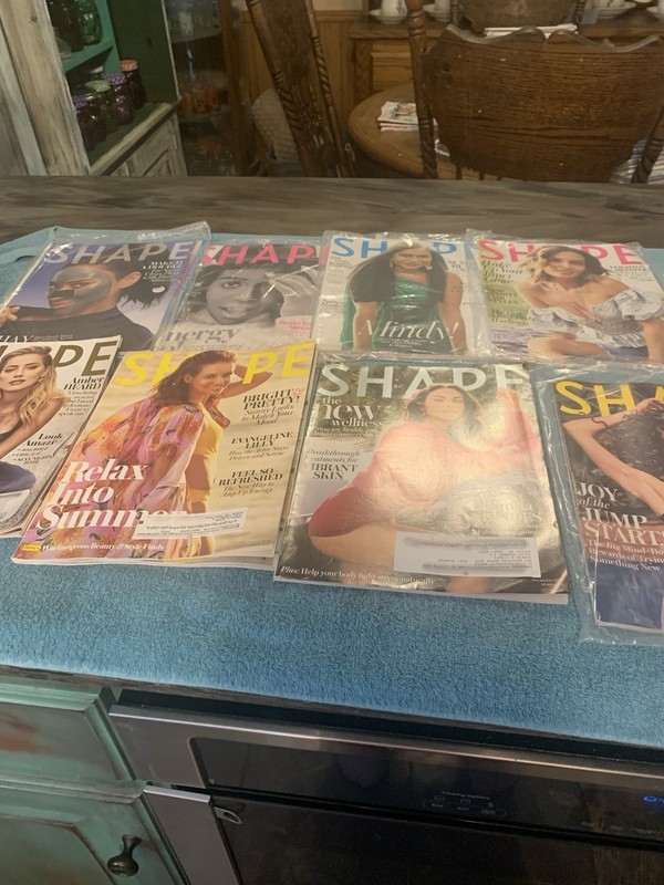 Shape Magazine Lot Of 8