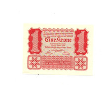 1 KRONE  AUNC  BANKNOTE FROM  AUSTRIA  1922   PICK-73