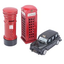 London Bus modellino pressofuso temperamatite Best of British decorazione miniatura