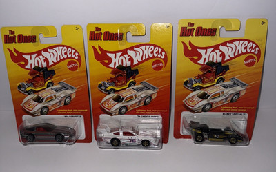NEW 3 Mattel Hot Wheels The Hot Ones 80s Corvette El Rey Special 76 Chevy Monza