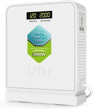 UMI 2000W Step Up Voltage 110v to 220v Converter, Voltage Converter 110v to 2...