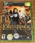XBOX  LORD OF THE RINGS Return Of The King GAME CIB Black Label   G1N