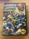 Captain America and the Avengers (Sega Genesis, 1992) CIB Tested & Working