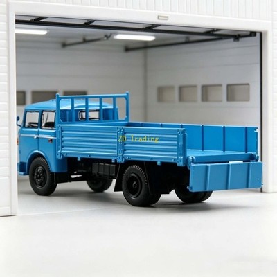 ZD Perka 1:64 Blue JN150 Heavy Delivery Truck Model Diecast Metal Car BN